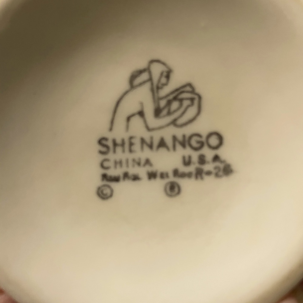 Shenago China tall glasses